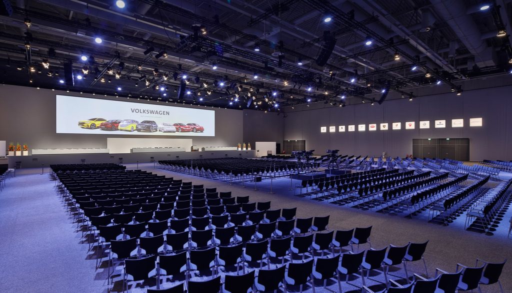 Eventplanung VW HV 2019 | Eventbau | Maedebach Braunschweig |